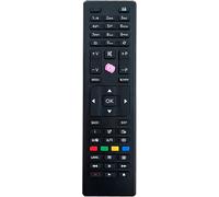 Télécommande de rechange pour Telefunken RC4875/RC4870 Pas de configuration nécessaire Télécommande universelle Telefunken TV fonctionne pour TFL49DFHD03B L24H180M3 D32H278R3 D40U300M4C