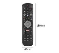 Télécommande de rechange pour téléviseur Philips avec Netflix Hof16h303gpd24