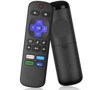 Télécommande de rechange pour téléviseur Roku, compatible avec les téléviseurs intelligents TCL Roku/Hisense Roku/Onn Roku/Sharp Roku/Element Roku/Westinghouse Roku/Philips Roku/Sanyo Roku (ne