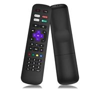 Télécommande de rechange pour TV Roku, compatible avec TCL/Hisense/Onn/Sharp/Element/Westinghouse/Philips/Sanyo Roku Smart TV (ne convient pas pour Roku Stick, Box ou Players)