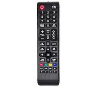 Télécommande de rechange pour TV Samsung T24B350EW T24C300 T24C300EW T27B300 T27B300EW T27B300MW TM1240A UA19ES4000M UA22D5003BJ UA22D5003BM UA22. D5003BW UA22ES5000M UA26D4003BJ UA26D4003BM