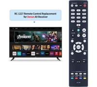 Télécommande de Rechange RC-1227 pour récepteur Denon AVR-X1500H AVR-S740H AVR-X1600H AVR-S750H AVR-X1600H-DAB pour télécommande Denon