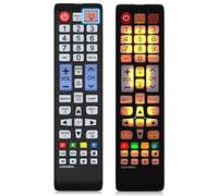 Télécommande de rechange rétroéclairée Samsung pour Smart TV, universelle pour tous les téléviseurs Samsung LED LCD QLED UHD HDTV 3D 4K 8K Series TV, aucune configuration requise (tous les boutons