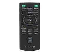 Télécommande de rechange RM-ANU159 pour barre de son Sony HT-CT60 /C SA-CT60 SS-WCT60 Nécessite une pile bouton CR2025 (non fournie)