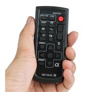 Télécommande de rechange RMT-DSLR2 compatible avec appareil photo numérique Sony RMT-DSLR2 ILCE-7RM3 ILCE-9 ILCE-6500 ILCE-6500M ILCE-6300 ILCE-6300L ILCE-6300M ILCE-7SM2 ILCE-7RM2
