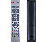 Télécommande De Rechange Sharp Aquos Tv Shwrmc0115 Compatible Avec Sharp Shw/Rmc/0115 Lc-32Hi5332Kf Lc-32Hg5141K Lc-40Fg5242E Lc-40Ug7252K Avec Bouton Netflix Youtube Net+[X724]