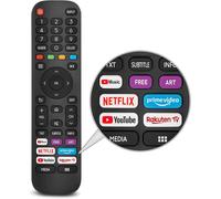 Télécommande De Rechange Universelle Pour Hisense-Vidaa-Tv, Nouvelle Télécommande Infrarouge Hisense En2G30H/En2A30, Avec Boutons Netflix, Prime Video, Youtube, Rakuten Tv