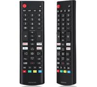 Télécommande de rechange universelle pour LG AKB76037605 Smart 4K 8K NanoCell OLED LED UHD HDR TV avec boutons Netflix, Prime Video, Rakuten