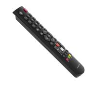 Télécommande de Remplacement avec Clavier numérique, pavé de Navigation, accès chaînes, Conception Portable Noire Fine pour visualisation dans Le Salon, Boutons de Navigation du Clavier du combiné