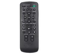 Télécommande de remplacement compacte pour système stéréo, alimentée par piles, compatible Sony, facile à utiliser et durable. Aucune