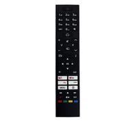 Télécommande de remplacement compatible avec le téléviseur LED intelligent Toshiba CT-8564 RC45157