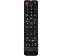 Télécommande de Remplacement Compatible avec Samsung BN59-01247A,BN5901247A pour UE40KU6000,UE40KU6000Om,UE40KU6020,UE43KU6000,UE50KU6000,UE50KU6020,UE55KU6000,UE55KU6020,UE60KU6000