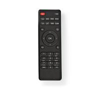 Télécommande de remplacement | Convient pour : RDIN3000BK / RDIN4000BK / RDIN5000BK / RDIN5005BK | Fixe | 1 unité | Transparent | Infrarouge | Noir