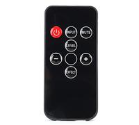 Télécommande de Remplacement Durable en ABS pour système de Haut-parleurs d'ordinateur Log-itech Z906, Fonctionnement Pratique Longue Distance, Piles CR2025, Coque Blanche, 1