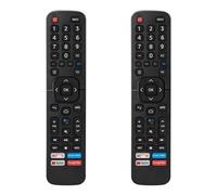 Télécommande De Remplacement EN2BK27S, EN2BK27H EN2BN27H EN2BL27H EN2BS27H, Compatible avec Hisense 4K Smart TV avec 4 Raccourcis AP(2pcs)