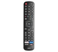 Télécommande de Remplacement EN2G27, 1 pièce, avec Boutons Netflix et Youtube, for TV 5H9B 43H5C 43H7C 50H6B 50H5C