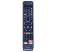 Télécommande de Remplacement EN3AA39H EN3AA39S for TV H50A6550 H43A6550 H55A6550, avec Boutons Youtube Netflix, 1 pièce