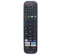 Télécommande de remplacement ergonomique ABS EN2G30H pour téléviseur Hisense