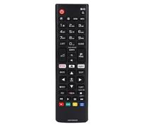 Télécommande de Remplacement - LG - AKB75095308 - Noir - 168x46x22mm - Compatible LG TV