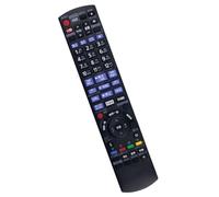 Télécommande de Remplacement Portable pour la Navigation multimédia Quotidienne à Domicile avec Clavier numérique, Boutons de Lecture et Coque ABS Contrôleur multimédia Bouton portatif à Distance de