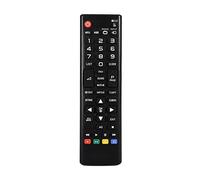 Télécommande de Remplacement pour AKB73715603 42PN450b 47lN5400 50ln5400 50PN450b TV Matériau ABS Durable Noir Télécommande TV Universelle Longue portée de 17 cm