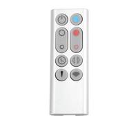 Télécommande de remplacement pour Dyson Pure Hot+Cool, télécommande performante et stable en plastique argenté, design ergonomique arqué pour