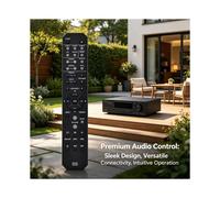 Télécommande de Remplacement pour Récepteur Audio pour RAX33 ZU49260 R-S202 RS202BL - Système Audio Domestique