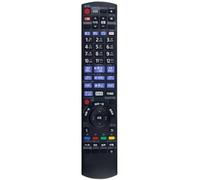 Télécommande de remplacement pour salon avec clavier numérique, boutons de lecture et boîtier ABS pour la visualisation quotidienne des médias Contrôleur multimédia Bouton portable Télécommande pour à
