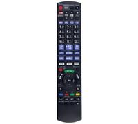 Télécommande de remplacement pour salon avec clavier numérique, boutons de lecture et boîtier ABS pour la visualisation quotidienne des médias Contrôleur multimédia Bouton portable Télécommande pour à