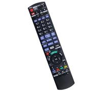Télécommande de remplacement pour salon avec clavier numérique, boutons de lecture et boîtier ABS pour la visualisation quotidienne des médias Contrôleur multimédia Bouton portable Télécommande pour à