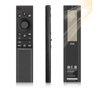 Télécommande de Remplacement pour Sam-Sung BN59-01357B,Télécommande Sam-Sung Solaire avec Voix, Netflix et Prime Video,Compatible avec Les TV Sam-Sung The Frame, Neo QLED, Crystal UHD (2021-2023)
