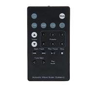 Télécommande de Remplacement pour Système de Radio Musicale Compatible avec Le Système de Radio Musicale Sound Touch Wave I II III IV et Les Lecteurs de Musique CD AWRCC1 AWRCC2