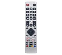 Télécommande de remplacement pour Technika 24A23B HD Smart TV pour Polaroid PA32H4312LEKB P50UAM2351U Smart 4K TV BUF/RMC/0114 pour Bush HA24H4212LEKB Smart HD TV pour Polaroid P32RAM1071U SHWRMC00134