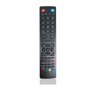 Télécommande de remplacement pour téléviseurs LCD, LED, 3D et intelligents. Aucune configuration requise. Télécommande universelle avec bout