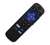 Télécommande de remplacement pour téléviseurs Roku, compatible avec les téléviseurs TCL Roku et Hisense Roku. Télécommande infrarouge avec