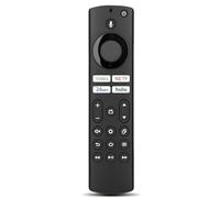 Télécommande de Remplacement pour Toutes Les séries Fire, TV Stick (HD, 4K, 4K Max, Lite), TV Cube et Omni, Insignia, Toshiba, Smart TVs, avec Commande vocale