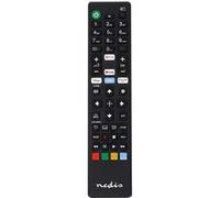 Nedis Télécommande préprogrammée TV Sony – Streaming, Netflix/YouTube – Noir