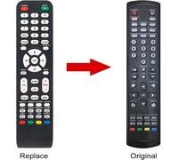 Télécommande De Remplacement Rc00246P Hsg1188 Compatible Avec Hannspree 4K Oled Smart Tv St19Dmsb St28Fmur Jt01-32E2-000G Jt32E2000G