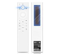 Télécommande de remplacement Sam-sung Smart T V solaire, BN59-01391A compatible avec T V Cadre Samsung Frame, Samsung 2021-2024 Smart 4K HD T V (Blanc)