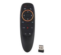Télécommande de remplacement sans fil avec récepteur, avec détection vocale, pour boîtier TV Android, rétro-éclairage Compatible avec l'apprentissage IR