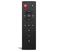 Télécommande de Remplacement TX3 pour Boîtier TV pour Android TV Box Controller TX3mini TX3 Pro TX6mini TX5 Pro TX2 TX9, Télécommande Portable Couleur Noire pour Boîtier de Télévision pour Andriod