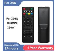 Télécommande de remplacement universelle pour X96 X96mini X96W Android TV Box, contrôleur IR pour décodeur X96Q avec fonction KD black