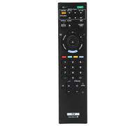 Télécommande de remplacement universelle sans programmation pour téléviseur LED Sony. Design compact et élégant, ergonomique et avec bras