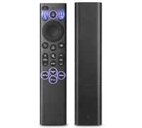 Télécommande de Remplacement Vocale pour Samsung Smart TV - Compatible avec Samsung Smart TVs dotées de Fonction Vocale et de Touches Rapides