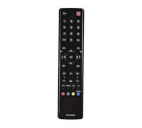 Télécommande de remplacement ZK TV noire compatible avec le téléviseur TCL RC3000E02