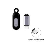 Télécommande de téléphone portable TypeC pour iPhone, adaptateur de Blasters IR universel, télécommande intelligente infrarouge pour ventilateur de climatiseur TV-Gris for Android