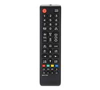 Télécommande de Télévision pour Remplacement, Télécommande de pour -01268D 2017 MU8000 MU9000 Q7C Q7F Q8C Téléviseur (Noir, Batterie Non