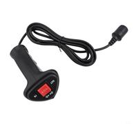 Télécommande de treuil électrique portable avec cordon de 2,8 m pour systèmes 12 V - Contrôleur portatif robuste pour treuils à corde en acier