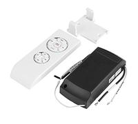 Télécommande de ventilateur Kit Contrôle à distance sans fil universel 4 temps 3 vitesses pour Ventilateur et Lampe de plafond avec Connecteur récepteur