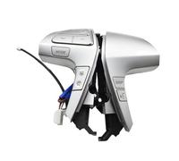 Télécommande de volant de voiture sans Bouton Commande Audio Volant Bluetooth Commutateur 8425006160 Pour Toyota Pour Camry Pour Corolla Pour Hilux Pour Vigo(Silvery)